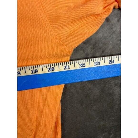 Men’s‎ Orange Tommy Hilfiger Golf Polo Shirt Size Large Brand Casual Logo - Picture 4 of 6